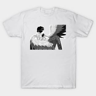 Angel drinking coffee T-Shirt